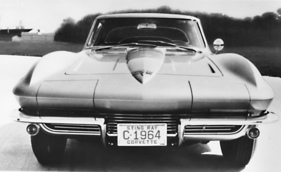 Chevrolet Corvette Sting Ray (1964) - das Sport-Coupé des Jahrgangs 1964 von vorne gesehen