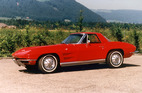 Chevrolet Corvette Sting Ray (1964) - dieses Cabriolet wurde in einer Auktion im Jahre 1990 in Interlaken angeboten