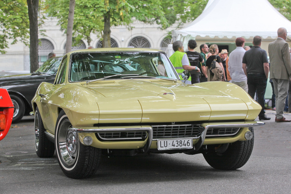 Bild Chevrolet Corvette Sting Ray 327 (1967) - beim Zürich Classic Car Award 2021
