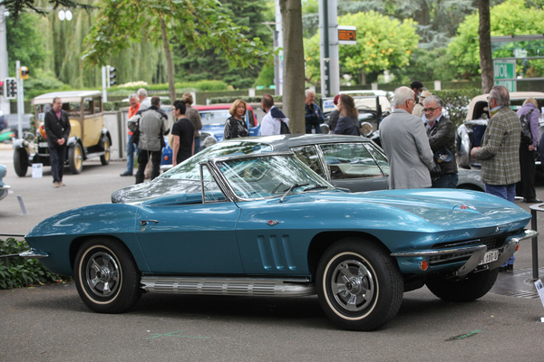 Chevrolet_Corvette Sting Ray 327 Convertible 1966 () - beim Zürich Classic Car Award 2021