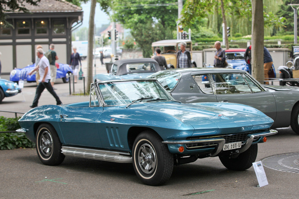 Chevrolet Corvette Sting Ray 327 Convertible (1966) - beim Zürich Classic Car Award 2021