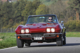 Mit offenen Augen schaut die Corvette allerdings deutlich freundlicher.