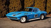 Image: Chevrolet Corvette Sting Ray _Split Window_ Coupe Race Car (1963) - as Lot 211 at the Broad Arrow Amelia Island Auction 2025