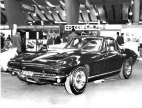 Diese 1967er Sting Ray auf dem Genfer Salon war als "Competition"-Ausführung angeschrieben. Möglicherweise eine von nur 20 L88?