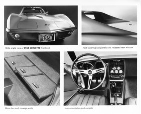 Chevrolet Corvette Stingray (1968) - Design- und Ausstattungselemente
