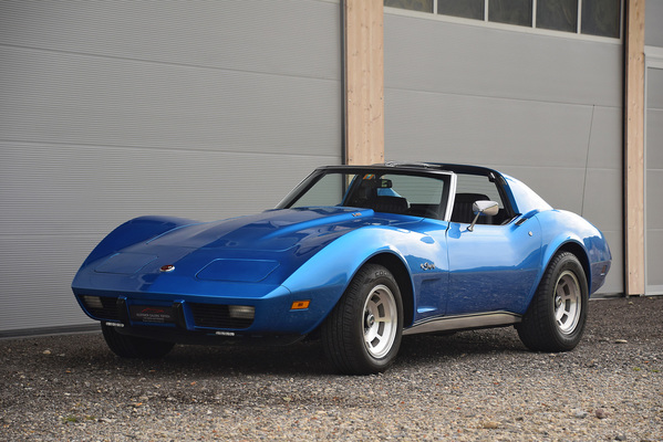 Chevrolet Corvette Stingray (1976) - als Lot 69 an der Versteigerung der Oldtimer Galerie Toffen am 20. Oktoberl 2018