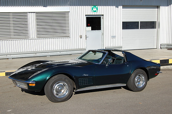 Chevrolet Corvette Stingray 454 LS5 (1971) - angeboten als Lot 87 an der Versteigerung der Oldtimer Galerie Toffen vom 1. Dezember 2012