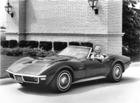 Chevrolet Corvette Stingray Convertible (1970) - die Chromstossstangen waren nur wenigen Jahrgängen gegönnt