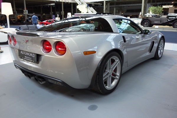 Chevrolet Corvette Z06 (2007) – Sonderausstellung "Chevrolet Corvette – A Legend Turns 70" in der Autoworld Brüssel