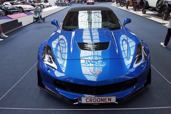 Chevrolet Corvette Z06 Convertible (2015) – Sonderausstellung "Chevrolet Corvette – A Legend Turns 70" in der Autoworld Brüssel