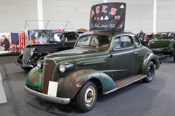 Chevrolet Coupé (1938) - als "Sleepy" aufgebaut, nicht zu verkaufen - Motorworld Classics Bodensee 2022