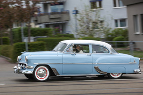 Chevrolet Delray (1954) - bei der Anfahrt - Albisgütli Classics April 2022