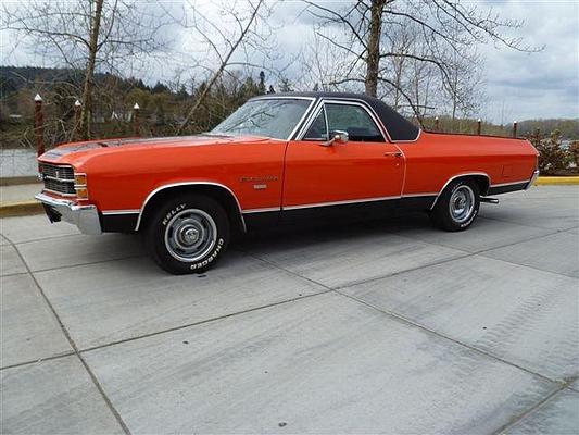 Chevrolet El Camino (1971) - angeboten als Lot 54 an der Versteigerung der Oldtimer Galerie Toffen vom 1. Dezember 2012