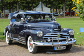 Chevrolet Fleetline Aerosedan (1948) - etwa 20'000 Stück wurden gebaut - 18. ASC-Classic-Gala Schwetzingen 2022