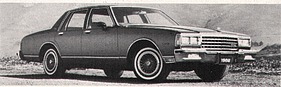 Chevrolet Impala - Caprice 3,75-Liter-V6 - 110 HP (netto) 1 Doppelvergaser (1982)