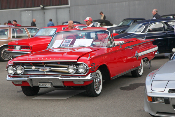Chevrolet Impala von 1960 als Cabriolet auf dem privaten Fahrzeugmarkt - Swiss Classic World Luzern 2021