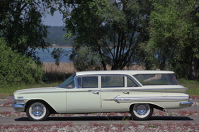 Chevrolet Nomad (1960) - Panorama-Frontscheibe und viel Glas im Heckbereich Chevrolet Nomad (1960) - Panorama-Frontscheibe und viel Glas im Heckbereich