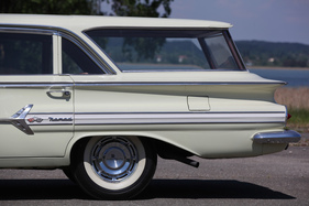 Chevrolet Nomad (1960) - ein bisschen aufgesetzt wirkt der hintere Dachbereich schon