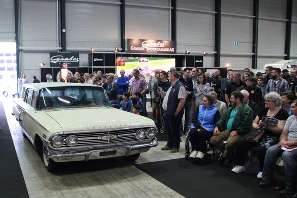Chevrolet Nomad Station Wagon (1960) - als Lot 13 verteigert an der Auktion der Oldtimer Galerie anlässlich der Swiss Classic World Luzern am 25. Mai 2019