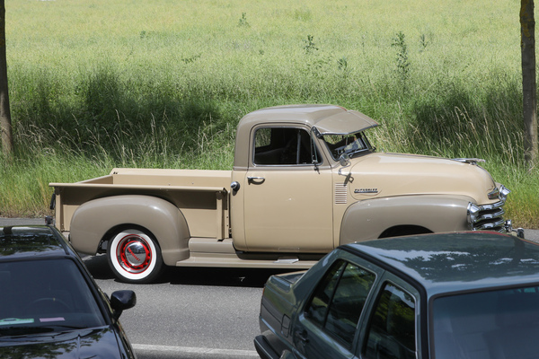 Chevrolet Pickup (1952) - auf der Heimfahrt - Old Wheels Biel-Bienne 2025