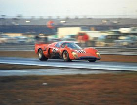 Chevron B 16 (1971) - Die Strapazen des Langstreckenrennenes klar ersichtlich, Gesamtplatz 12 (24 Stunden Rennen von Daytona 1971)