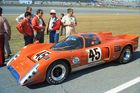 Chevron B 16 (1971) - Kurz vor dem Start, erreichten dann aber nur Gesamtplatz 12 (24 Stunden Rennen von Daytona 1971)