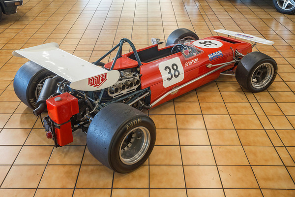 Chevron B18 Formula 2 ex. Jo Siffert (1971) - als Lot 135 an der Versteigerung der Oldtimer Galerie in Gstaad am 29. Dezember 2019