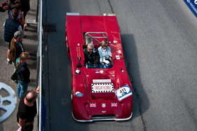 Chevron B19 (1971) an der Arosa ClassicCar 2013 – Renn- & Competition Klasse