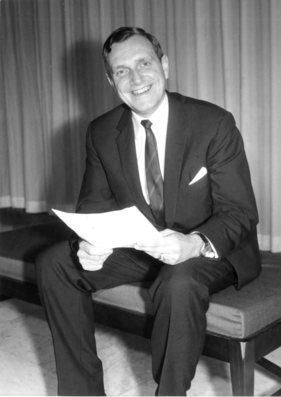 Christoph Dahlmann, Direktor der Continental Gummi-Werke Hannover - Genfer Autosalon 1967