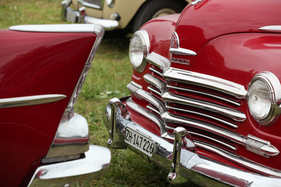 Chromornamente am Plymouth der Nachkriegszeit - OSMT Zug September 2015