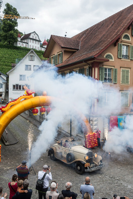 Chrysler 70 Roadster (1930) - Feier in Sarnen - Rallye Peking-Paris 2024