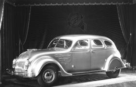 Chrysler Airflow (1934) - der erste Serienwagen mit aerodynamisch optimierter Karosserie