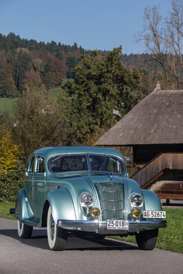 Chrysler Airflow C1 (1935) - zweifache Windschutzscheibe