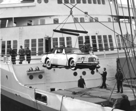 Chrysler C-200 (1952) - Schiffsverlad des Prototyps