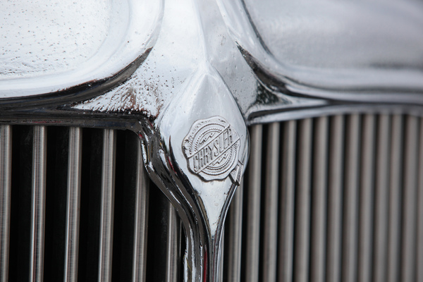 Chrysler-Chrom unter Wassertropfen - OSMT Zug im September 2017