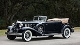 Bild: Chrysler Custom Imperial LeBaron Convertible Sedan (1932) - als Lot 232 an der Broad Arrow Amelia Island Auction 2025