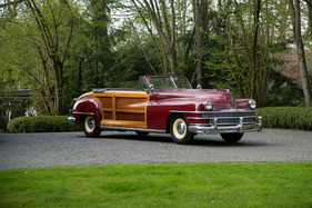 Chrysler New Yorker 'Town & Country' Woodie Convertible (1946) - angeboten als Lot 188 an der Bonhams Zoute Versteigerung am 8. Oktober 2023