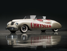 Chrysler Newport Indianapolis 500 Pacemaker by LeBaron (1941) - angeboten als Lot 128 an der RM Auction "Don Davis Collection" am 27. April 2013