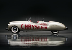 Chrysler Newport Indianapolis 500 Pacemaker by LeBaron (1941) - angeboten als Lot 128 an der RM Auction "Don Davis Collection" am 27. April 2013