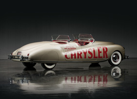 Chrysler Newport Indianapolis 500 Pacemaker by LeBaron (1941) - angeboten als Lot 128 an der RM Auction "Don Davis Collection" am 27. April 2013