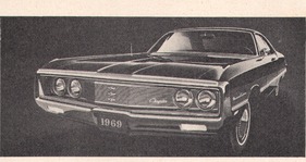 Chrysler Newport - Newport Custom - 300 - New Yorker - Town & Country 6,3-Liter-V8-Motor - 290 HP 1 Doppelvergaser (1969)