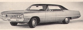Chrysler Newport - Newport Custom - 300 - New Yorker - Town & Country 6,3-Liter-V8-Motor - 290 HP 1 Doppelvergaser (1969)