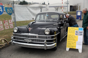 Chrysler Windsor (1947) - wahrlich eine stattliche Erscheinung - am OTM Fribourg 2013