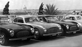 Cisitalia 202 (1948) - bei einer Schönheitskonkurrenz am Pincio in Rom