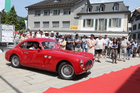 Cisitalia 202 Gran Sport Pinin Farina (1949) Rolf Brechbühls ehemaliges Museumsfahrzeug des Mille-Miglia-Museums in Brescia stand in der Endauswahl als Best of Show - Wald Rollt 2025