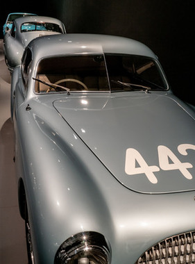 Cisitalia 202 SC Berlinetta (1948) - in der Ausstellung "PS:. Ich liebe Dich. Sportwagen-Design der 1950er - 1970er Jahre"
