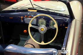 Cisitalia 202 SC Cabriolet (1948) - Blick ins Interieur (Rétromobile 2013)