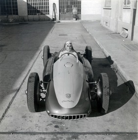 Cisitalia 360 (1947) - Tazio Novolari mit dem Cisitalia F1