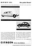 Citroën 2 CV (1959) - im Werbeinserat zusammen mit dem Citroën DS in der ADAC Motorwelt