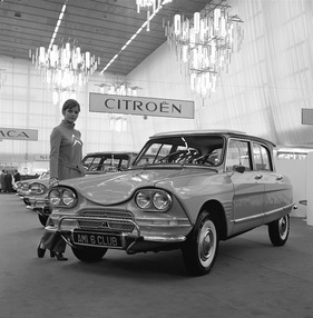 Citroën Ami 6 (1961) - Präsentation auf dem Autosalon von Paris